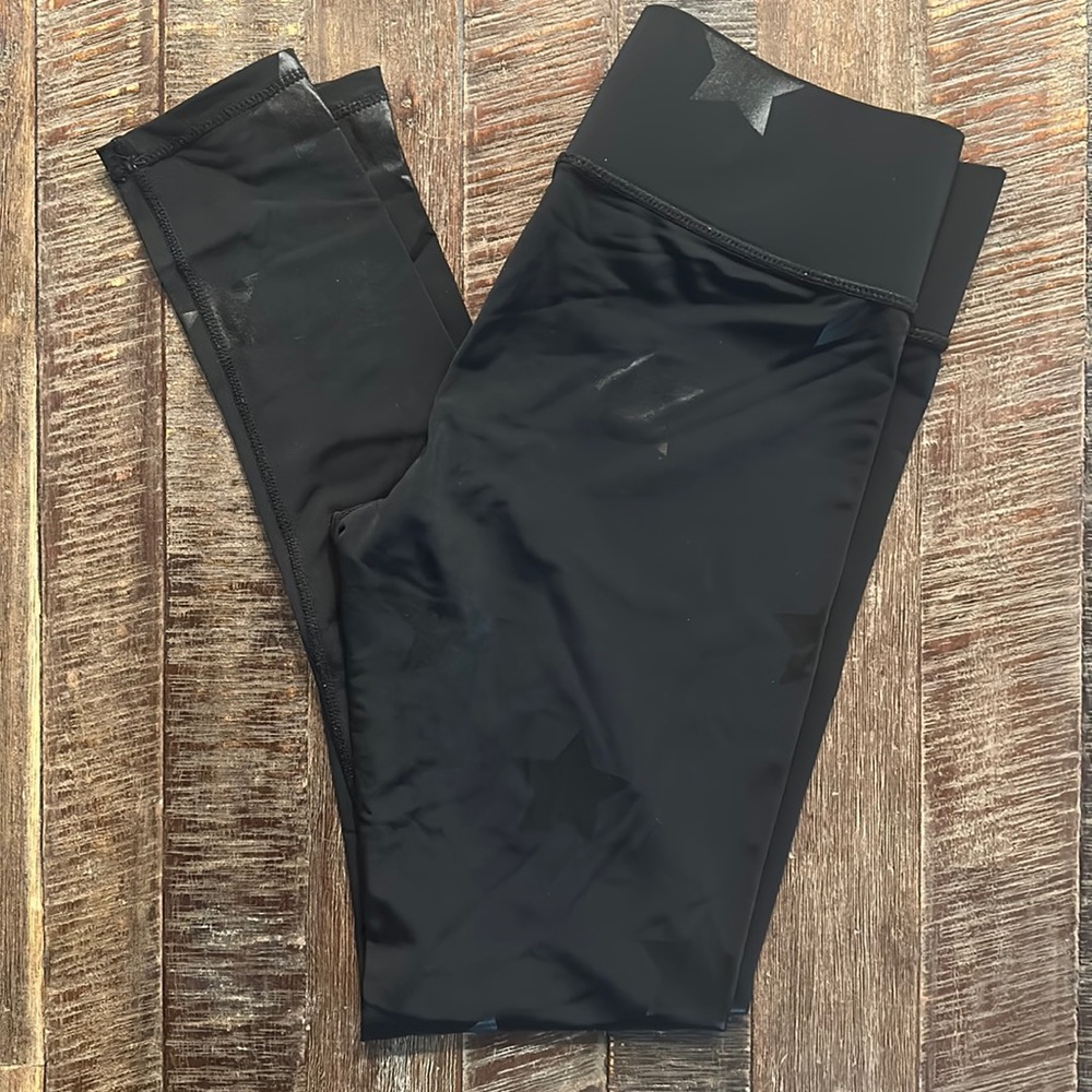 Terez Black Star Leggings